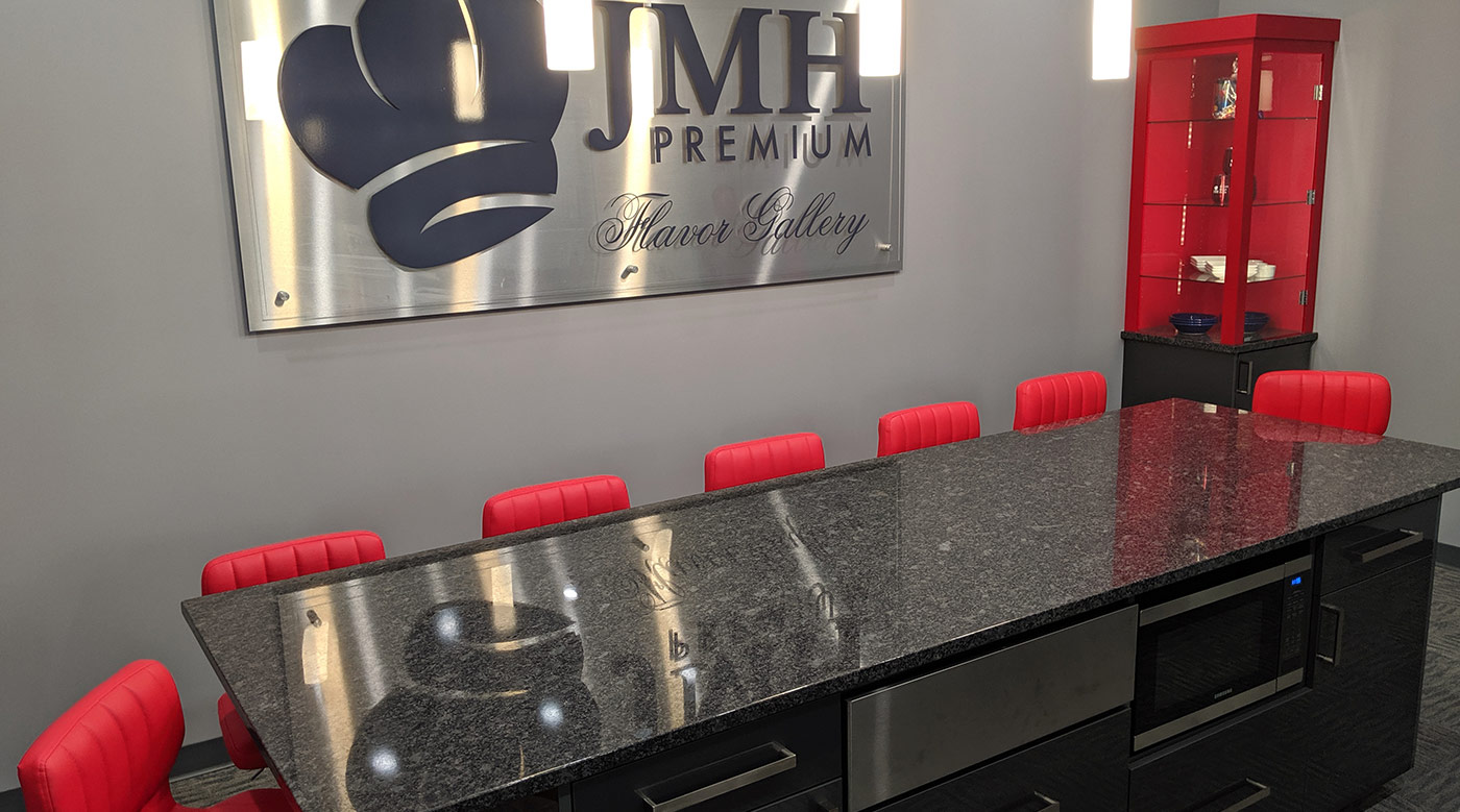 JMR Premium Kitchen conference room installed by InteriorWorx Countertops